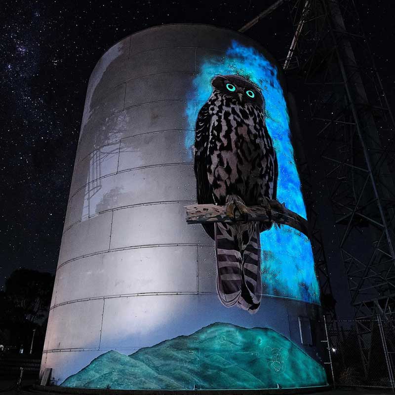 Silo Art Avoca Victoria